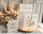 CARD BOXES acrylic Cards box Elegant Frozen wedding Set acrylic card box with Lock and sign cards & gifts, Personalized Wedding Card Box, Clear Card Box, Wedding Card Box with Lid, Wedding Money Box, Wedding Card Holder 24