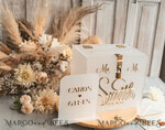 CARD BOXES acrylic Cards box Elegant Frozen wedding Set acrylic card box with Lock and sign cards & gifts, Personalized Wedding Card Box, Clear Card Box, Wedding Card Box with Lid, Wedding Money Box, Wedding Card Holder 24