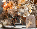 CARD BOXES acrylic Cards box Elegant Clear wedding Set  acrylic card box with Lock and sign cards & gifts, Personalized Wedding Card Box, Clear Card Box, Wedding Card Box with Lid, Wedding Money Box, Wedding Card Holder 29