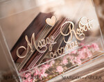 CARD BOXES acrylic Cards box Elegant Clear wedding wishing well acrylic money gift card box with shelf for flowers, Personalized Wedding Card Box, Acrylic Card Box, Wedding Card Box with Lid, Wedding Money Box, Wedding Card Box12