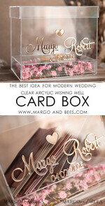 CARD BOXES acrylic Cards box Elegant Clear wedding wishing well acrylic money gift card box with shelf for flowers, Personalized Wedding Card Box, Acrylic Card Box, Wedding Card Box with Lid, Wedding Money Box, Wedding Card Box12
