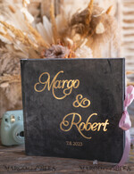 WEDDING GUEST BOOKS Instax Instant Photo Book Dark Grey and Gold Wedding Guest Book Personalised, Instant Photo Book Instax Wedding Photo Guestbook10