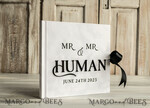 WEDDING GUEST BOOKS Instax Instant Photo Book black & white Velvet  Acrylic Wedding Guest Book Personalised & sign set, Velvet elegant Instant Photo Book Boho Elegant Instax Guestbook19
