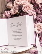 HOCHZEITS-GÄSTEBÜCHER Instax Sofortbildbuch Mauve Gold Acryl Hochzeitsgastbuch personalisiert, Velvet Dusty Rose Sofortfotobuch Boho Elegant Instax Hochzeitsfoto Gastbuch14