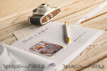 HOCHZEITS-GÄSTEBÜCHER Instax Sofortbildbuch Reines Weißes Gold-Acryl-Hochzeitsgästebuch mit personalisiertem Unterschriften-Set, Samtweißes Sofortfoto-Buch Boho Elegante Instax Hochzeitsfoto-Gästebuch21