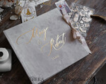 WEDDING GUEST BOOKS Instax Instant Photo Book Luxury Wedding GuestBook, Instant Photo Book Instax Wedding Photo Guestbook, beige and gold  wedding guest book7