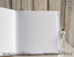 HOCHZEITS-GÄSTEBÜCHER Instax Sofortbildbuch Perlen Weißgold Acryl Hochzeitsgäste Buch Personalisiert und Unterzeichnung Set, Samt Perlen Sofortfoto Buch Boho Elegantes Instax Hochzeitsfoto Gästebuch12