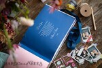 WEDDING GUEST BOOKS Instax Instant Photo Book Luxury Wedding GuestBook, Vintagw Personalized Wedding Album • Wedding Peach  Photo Booth Book13