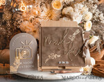 HOCHZEITS-GÄSTEBÜCHER Instax Sofortbildbuch Fall beige Gold Acryl Hochzeitsgäste Buch Personalisierte und Bogen Acryl Schild Set, Tan Taupe Samt Sofortbildbuch Boho Elegante Instax Hochzeitsfoto Gästebuch, Erdige Acryl Instax Gästebuch Schild, Neutrales Samt Fotobuch.28