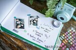 WEDDING GUEST BOOKS Instax Instant Photo Book Green Wedding Guest Book,Greenery Monstera  Instant Photo Book Instax • Fern Boho Wedding Photo Guestbook14