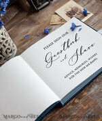 WEDDING GUEST BOOKS Instax Instant Photo Book Presonalised Blue Wedding Guest Book, Instant Wedding Photo Book Instax • Velvet Wedding Photo Guestbook8
