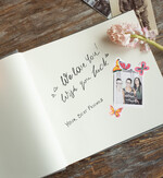 WEDDING GUEST BOOKS Instax Instant Photo Book Rerto wedding guestbook, Velvet Personalized Wedding Guest Book Booth Book9
