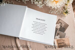 WEDDING GUEST BOOKS Instax Instant Photo Book Photoalbum Wedding Guest Book Personalised with arch mirror sign set, Black Gold Instant Photo Book Boho halloween Instax Wedding Photo Guestbook12