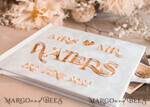 WEDDING GUEST BOOKS Instax Instant Photo Book Pure White Gold Acrylic Wedding Guest Book Personalised and sign set, Velvet Instant Photo Book Boho Elegant Instax Wedding Photo Guestbook24