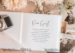 WEDDING GUEST BOOKS Instax Instant Photo Book Pure White Gold Acrylic Wedding Guest Book Personalised and sign set, Velvet Instant Photo Book Boho Elegant Instax Wedding Photo Guestbook24