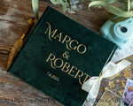 WEDDING GUEST BOOKS Instax Instant Photo Book Green Gold Luxury Wedding Guest Book, Emerald green gold Velvet Instant Photo Book , Elegant Greenery Instax Wedding Photo Guestbook 10