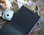 WEDDING GUEST BOOKS Instax Instant Photo Book Luxury Blush Pink Wedding Guest Book, Pink gold Velvet Instant Photo Book , Elegant velvet Instax Wedding Photo Guestbook Black Pages 6