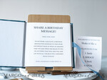 HOCHZEITS-GÄSTEBÜCHER Instax Sofortbildbuch Sweet 16 Gästebuch personalisiert, samtiges Sofortbildbuch Boho elegant Instax Sweet 16 Foto-Gästebuch17