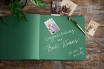 WEDDING GUEST BOOKS Instax Instant Photo Book Wedding Guest Book Personalised, Velvet Grey Instant Photo Book,  Custom Elegant Instax Wedding Photo Guestbook6