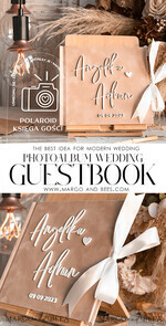WEDDING GUEST BOOKS Instax Instant Photo Book Wedding Beige Guest Book Personalised and sign set, Velvet Instant Photo Book Boho Elegant Instax Wedding Photo Guestbook16