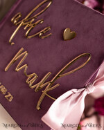 WEDDING GUEST BOOKS Instax Instant Photo Book Mauve Gold Acrylic Wedding Guest Book Personalised and sign set, Velvet dusty Rose Instant Photo Book Boho Elegant Instax Wedding Photo Guestbook27