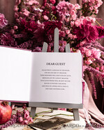 WEDDING GUEST BOOKS Instax Instant Photo Book Mauve Gold Acrylic Wedding Guest Book Personalised and sign set, Velvet dusty Rose Instant Photo Book Boho Elegant Instax Wedding Photo Guestbook27