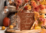 WEDDING GUEST BOOKS Instax Instant Photo Book Fall Terracotta Gold Acrylic Wedding Guest Book Personalised and sign set, Velvet Rust Instant Photo Book Boho Elegant Instax Wedding Photo Guestbook17