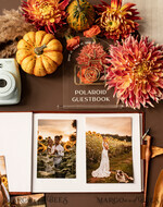 HOCHZEITS-GÄSTEBÜCHER Instax Sofortbildbuch Fall Terracotta Gold Acryl Hochzeits-Gästebuch Personalisiert, Samt Rost Sofortbildbuch Boho Elegant Instax Hochzeitsfoto Gästebuch16