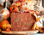 HOCHZEITS-GÄSTEBÜCHER Instax Sofortbildbuch Fall Terracotta Gold Acryl Hochzeits-Gästebuch Personalisiert, Samt Rost Sofortbildbuch Boho Elegant Instax Hochzeitsfoto Gästebuch16