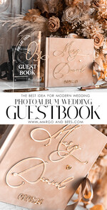 WEDDING GUEST BOOKS Instax Instant Photo Book Wedding Beige Guest Book Personalised and sign set, Velvet Instant Photo Book Boho Elegant Instax Wedding Photo Guestbook16