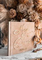 WEDDING GUEST BOOKS Instax Instant Photo Book Wedding Beige Guest Book Personalised and sign set, Velvet Instant Photo Book Boho Elegant Instax Wedding Photo Guestbook16