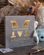 WEDDING GUEST BOOKS Instax Instant Photo Book Luxury Wedding Guest Book, Nude and gold Velvet Instant Photo Book , Elegant Instax Wedding Photo Guestbook 9