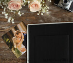 WEDDING GUEST BOOKS Instax Instant Photo Book Custom Wedding Guestbook, velvet personalized wedding Photo Booth Book11
