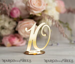 TABLE DECOR SIGNS Acrylic table decor Numbers Acrylic Table Numbers, Golden Mirror Acrylic and gold Sign, Gold Plexi Table Numbers, Luxury Wedding Table Decor, 3D Wedding Signage Golden mirror table numbers7