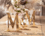 TABLE DECOR SIGNS Acrylic table decor Numbers Monogram Golden Table Decor, Acrylic Wedding Table Decor, Golden Mirror Acrylic Luxury Wedding Table Decor, Wedding Signage Golden mirror letters, editable text6