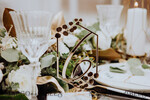 TABLE DECOR SIGNS Acrylic table decor Numbers Acrylic Gold Table Numbers, Mirror Acrylic and gold Sign, Gold Plexi Table Numbers, Luxury Wedding Table Decor, Wedding Signage Golden Eucalyptus, Editable Text3