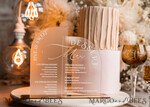 TISCHDEKORATIONSCHILDER   Acryl Tischdekoration Zahlen Acrylbogen Tischnummer und Menü-Kombination, klare und gefrorene Acrylgold-Schilder, goldene Plexi-Tischnummern und Menü-Kombination, luxuriöse Hochzeits-Tischdekoration, Hochzeitsbeschilderung.17