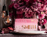 TABLE DECOR SIGNS Acrylic table decor Numbers Acrylic Ombre Pale Pink Mauve Top Table sign,  Gold Mirror Acrylic Sign, Golden Plexi Top Table sign, Luxury Wedding Table Decor, Wedding Signage, editable text9