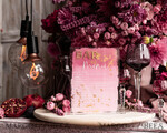 TABLE DECOR SIGNS Acrylic table decor Numbers Acrylic Bar Menu, Mauve Ombre Clear Acryl and gold Sign, Gold Plexi card box sign, Luxury Wedding Table Decor, Wedding Signage Golden mirror sign, editable text42