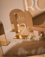 TABLE DECOR SIGNS Acrylic table decor Numbers Acrylic Arch Table Numbers, Mirror Gold Acrylic Sign, Gold Plexi Table Numbers, Luxury Wedding Table Decor, Wedding Signage Golden Mirror Table Numbers15