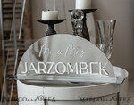 TABLE DECOR SIGNS Acrylic table decor Numbers Silver Acrylic Top Table Mr & Mrs signs with stand, Silver Mirror gold Table Sign, Silver Top Table  sign, Luxury Wedding Table Decor, SvS8