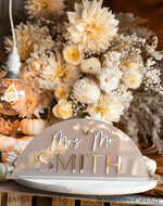TABLE DECOR SIGNS Acrylic table decor Numbers Acrylic Arch Cappuccino Top Table Sign, Clear Acrylic And Gold Top Table Sign, Nude Taupe Gold Plexi Top Table Sign, Tan Luxury Wedding Table Decor, Earthy Wedding Signage Golden Mirror Top Table Sign12