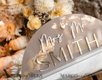 TABLE DECOR SIGNS Acrylic table decor Numbers Acrylic Arch Cappuccino Top Table Sign, Clear Acrylic And Gold Top Table Sign, Nude Taupe Gold Plexi Top Table Sign, Tan Luxury Wedding Table Decor, Earthy Wedding Signage Golden Mirror Top Table Sign12