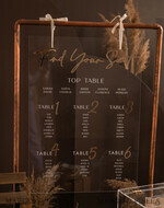 TABLE DECOR SIGNS Acrylic table decor Numbers Acrylic Arch Table menu, Clear Acrylic and gold Sign, Gold Plexi Table Numbers, Luxury Wedding Table Decor, Wedding Signage Golden table numbers, editable text 24