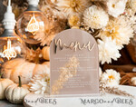 TABLE DECOR SIGNS Acrylic table decor Numbers Acrylic Arch Cappuccino Table Menu, Clear Acrylic And Gold Sign, Nude Gold Plexi Table Numbers, Tan Luxury Wedding Table Decor, Earthy Wedding Signage Golden Mirror Table Numbers25