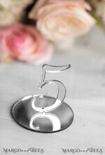 TABLE DECOR SIGNS Acrylic table decor Numbers Geometric heart Silver Acrylic Table Numbers, silver Acrylic and gold Sign, Mirror Plexi Table Numbers, Luxury Wedding Table Decor, Wedding Signage mirror table numbers 2