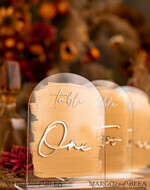 TABLE DECOR SIGNS Acrylic table decor Numbers Acrylic Arch Table Numbers, Clear Acrylic And Gold Sign, Gold Plexi Table Numbers, Luxury Wedding Table Decor, Wedding Signage Golden Mirror Table Numbers  17