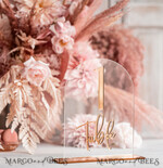 TABLE DECOR SIGNS Acrylic table decor Numbers Acrylic Arch Table Numbers, Clear Acrylic And Gold Sign, Gold Plexi Table Numbers, Luxury Wedding Table Decor, Wedding Signage Golden Mirror Table Numbers25