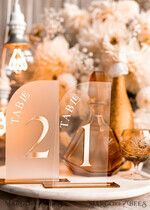 TABLE DECOR SIGNS Acrylic table decor Numbers Acrylic Arch Table Numbers, Clear Acrylic and golden Sign, Gold Plexi Table Numbers, Luxury Wedding Table Decor, 3D Golden mirror Wedding Signage, Editable Text10