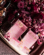 TABLE DECOR SIGNS Acrylic table decor Numbers Ombre Painted Pale pink Mauve Acrylic modern Table menu, Dusty Rose Acrylic & gold Sign, Gold Plexi Table Number, Luxury Wedding Table Decor, 3D Wedding Signage31